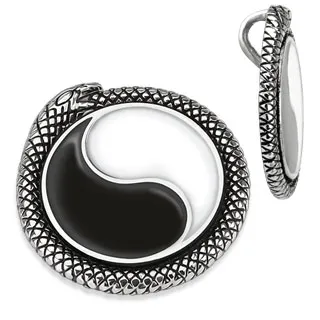 Yin Yang Snake Medallion Anheng